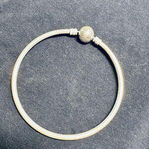 Pandora Silver Bangle